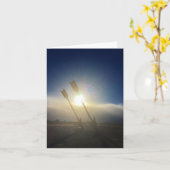 Notizzettel Karte (Gelbe Blume)