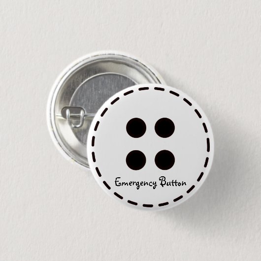 Notknopf Button (Vorne & Hinten)