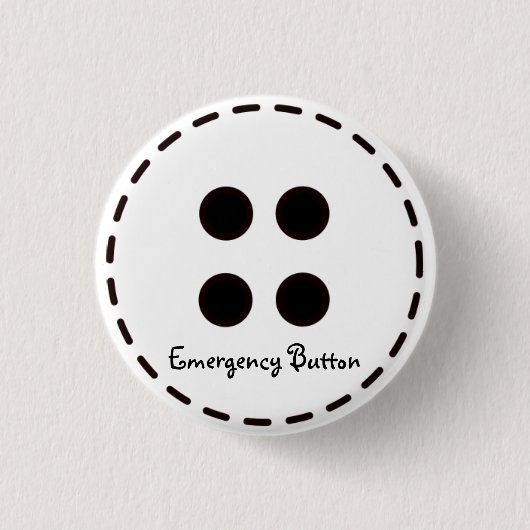 Notknopf Button (Vorderseite)