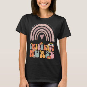 Notkrankenhaus Retro Vintager Regenbogen Niedlich T-Shirt