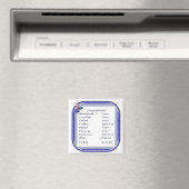 Notliste der Schriften, Motivierend Magnet (In Situ (Geschirrspüler))