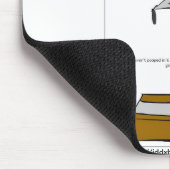 Notmedizin-Comic Mousepad (Ecke)