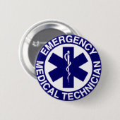NOTmedizinische TECHNIKER EMT Button (Vorne & Hinten)