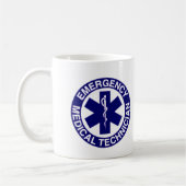 NOTmedizinische TECHNIKER EMT Kaffeetasse (Links)