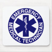 NOTmedizinische TECHNIKER EMT Mousepad (Vorne)