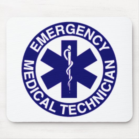 NOTmedizinische TECHNIKER EMT Mousepad (Vorne)
