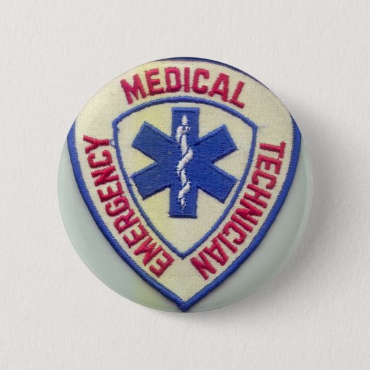 NOTmedizinischer TECHNIKER EMT Button (Vorderseite)