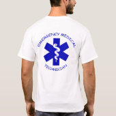 Notmedizinischer Techniker T-Shirt (Rückseite)