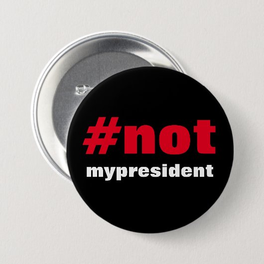 #notmypresident button (Vorne & Hinten)