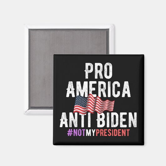 #notmyPresident Magnet (Vorderseite/Rückseite)