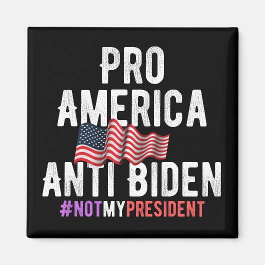 #notmyPresident Magnet (Vorne)