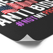 #notmyPresident Poster (Ecke)