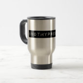 #notmyPresident Reisebecher (Vorderseite Links)