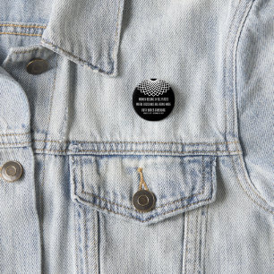 Notorenknopf für RBG Collar Memorial Quote Button
