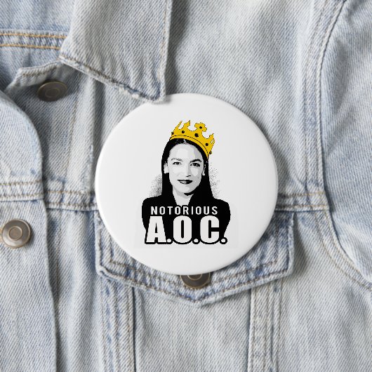 Notorious AOC / Notorious A.O.C. Button (Beispiel)