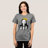 Notorious AOC / Notorious A.O.C. Tri-Blend Shirt (Vorderseite voll)