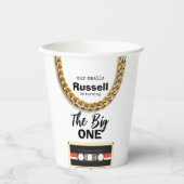 Notorious One 1st Birthday Pappbecher (Vorderseite)