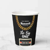 Notorious One 1st Birthday Pappbecher (Rückseite)