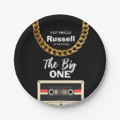 Notorious One 1st Birthday Pappteller (Vorderseite)