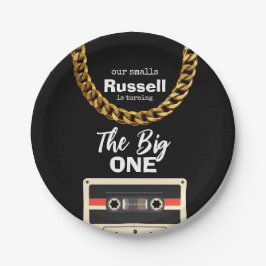 Notorious One 1st Birthday Pappteller