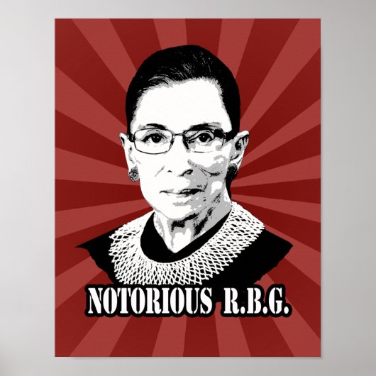 Notorious R.B.G. Poster (Vorne)