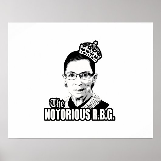 Notorious R.B.G. Poster (Vorne)