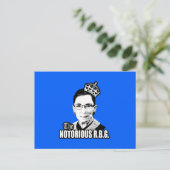 Notorious R.B.G. Postkarte (Stehend Vorderseite)