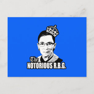 Notorious R.B.G. Postkarte