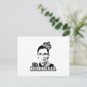Notorious R.B.G. Postkarte (Stehend Vorderseite)