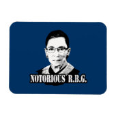 Notorious R.B.G. - Ruth Bader Ginsburg Magnet (Horizontal)