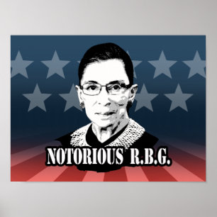 Notorious R.B.G. - Ruth Bader Ginsburg Poster