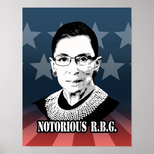 Notorious R.B.G. - Ruth Bader Ginsburg Poster (Vorne)