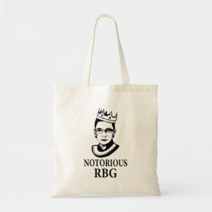 Notorious RBG BLACK - Ruth Bader Ginsburg Tragetasche