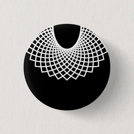 Notorious RBG Collar Button (Vorderseite)