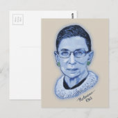 Notorious RBG II Postkarte (Vorne/Hinten)