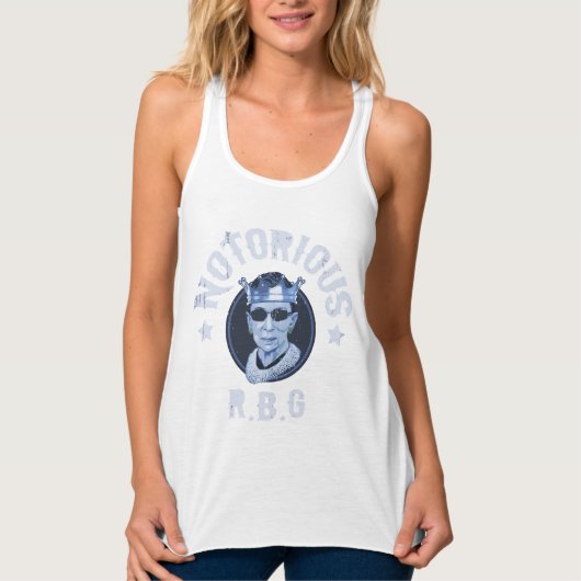 Notorious RBG III Tank Top (Vorderseite)