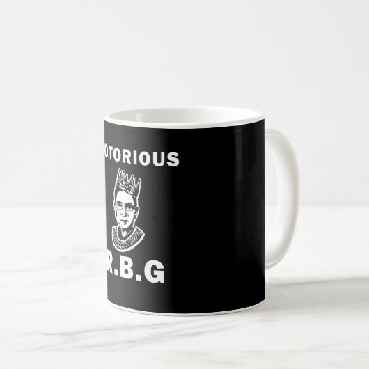Notorious RBG Kaffeetasse (VorderseiteRechts)