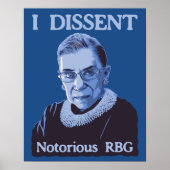 Notorious RBG Poster (Vorne)