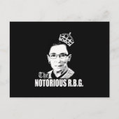 Notorious RBG Postkarte (Vorderseite)