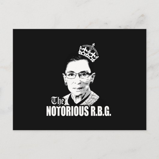 Notorious RBG Postkarte (Vorderseite)