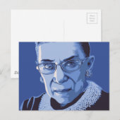 Notorious RBG Postkarte (Vorne/Hinten)
