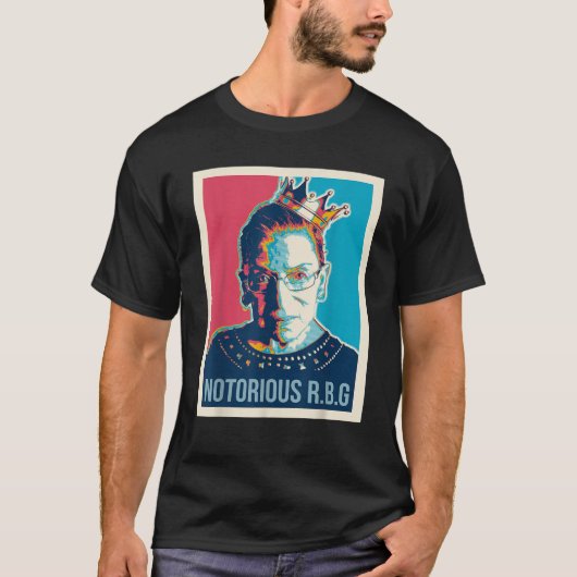 Notorious Ruth Bader Ginsberg T-Shirt (Vorderseite)