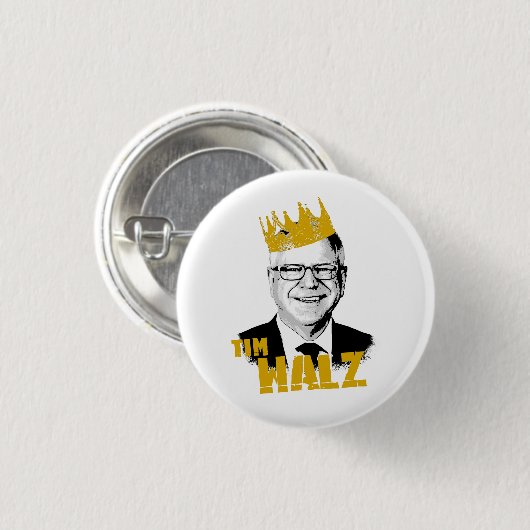 Notorious Tim Walz Button (Vorne & Hinten)