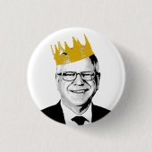 Notorious TIm Walz Button (Vorderseite)