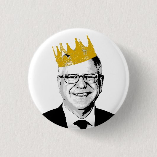 Notorious TIm Walz Button (Vorderseite)