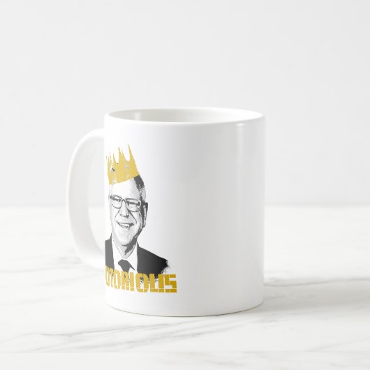 Notorious TIm Walz Kaffeetasse (Vorderseite Links)