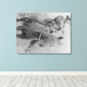 Notorious Train Robber Will "Dixon" Roberts Leinwanddruck (Insitu (Holzboden))