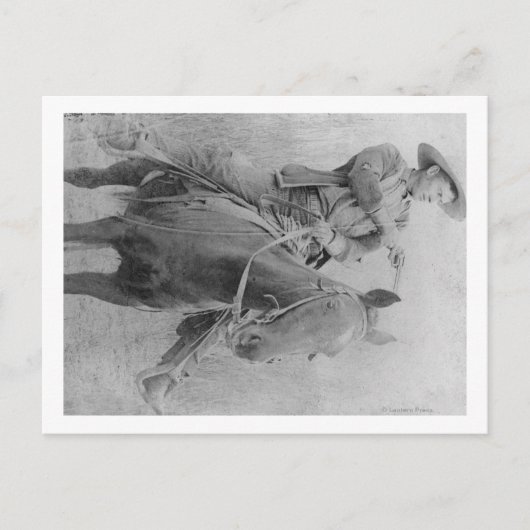 Notorious Train Robber Will "Dixon" Roberts Postkarte (Vorderseite)