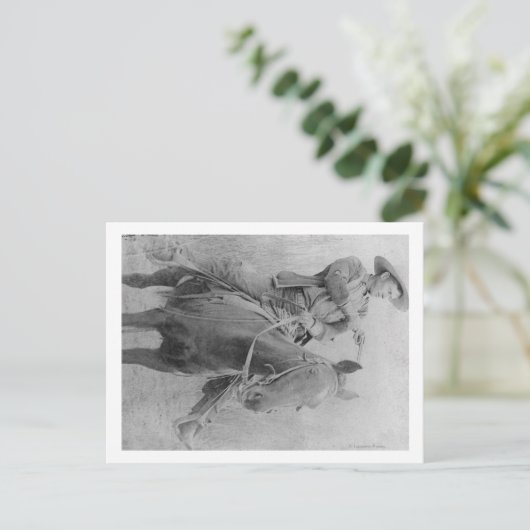 Notorious Train Robber Will "Dixon" Roberts Postkarte (Stehend Vorderseite)