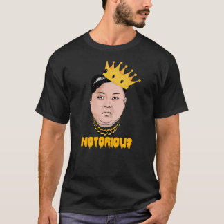 NOTORISCHE KIM JONG UNO -- Gold - T-Shirt